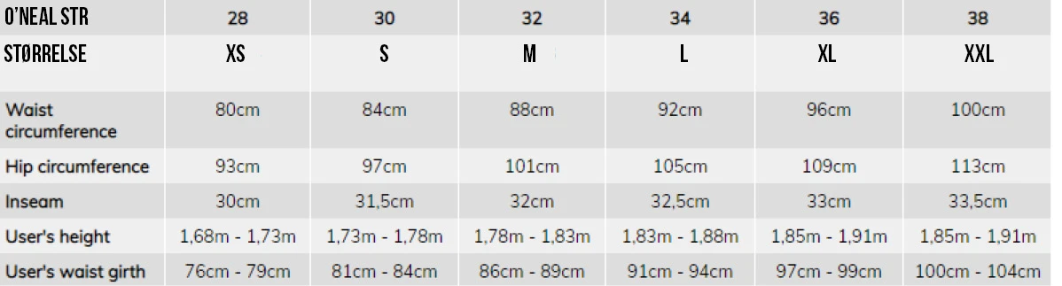 Oneal O'Neal Rockstarter MTB Shorts Sort - Bilde 3