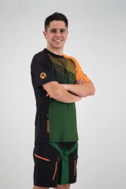 Rogelli Adventure MTB Trøye Grønn/Oransj -Endura Sykler Butikk Rogelli Adventur MTB Troeje Groen Or 1610459131 02