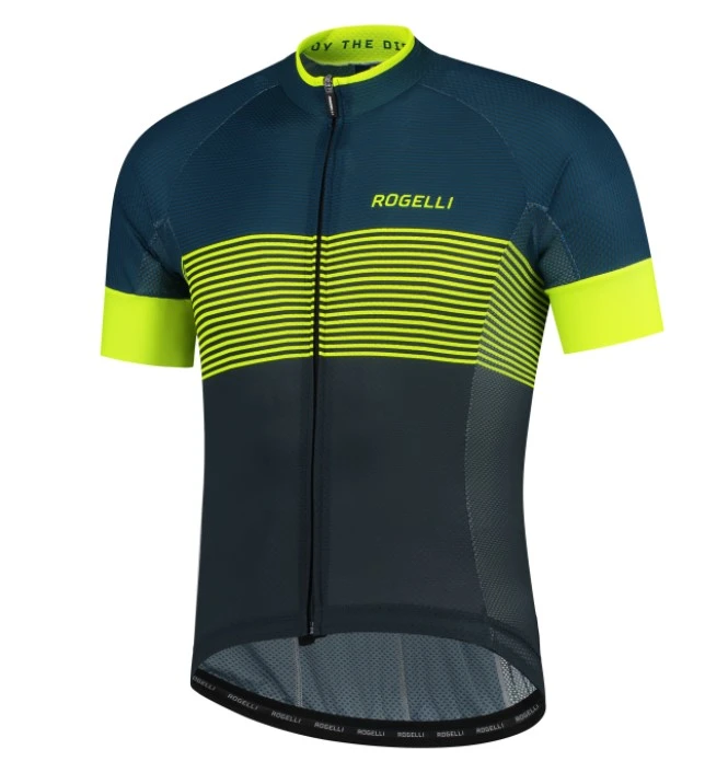 Rogelli Boost Jersey Blå / Gul 3 Rogelli Boost Jersey Blå / Gul