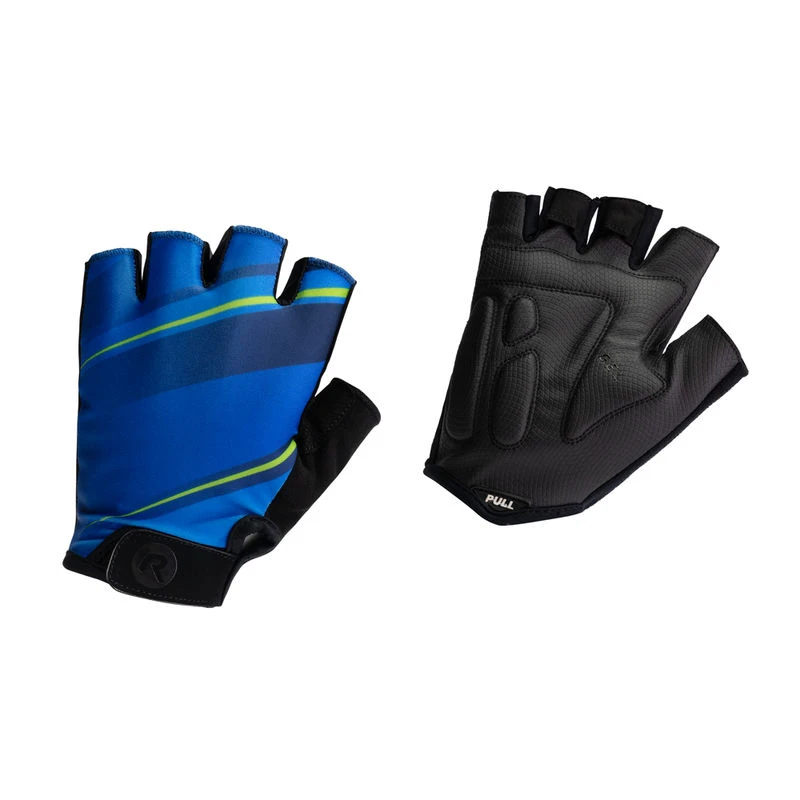 Rogelli Buzz Sykkelhansker - Blå/Fluo 3 Rogelli Buzz Sykkelhansker - Blå/Fluo
