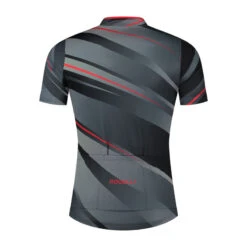 Rogelli Buzz Sykkeltrøye - Grå/Rød -Endura Sykler Butikk Rogelli Buzz Cykeltroeje GraaRoed 1645430930 01
