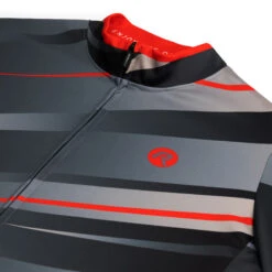 Rogelli Buzz Sykkeltrøye - Grå/Rød -Endura Sykler Butikk Rogelli Buzz Cykeltroeje GraaRoed 1645430930 03