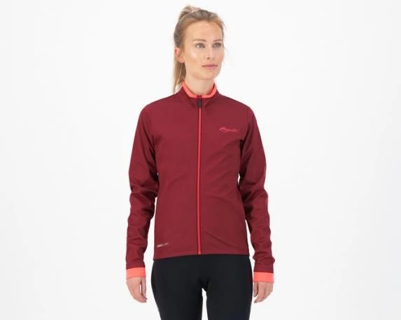 Rogelli Essential Vinterjakke Dame - Bordeaux 5 Rogelli Essential Vinterjakke Dame - Bordeaux - Bilde 3