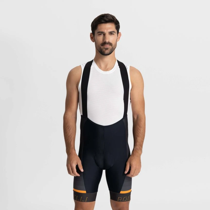 Rogelli Hero 2 Bibshorts Svart/rød - Bilde 4