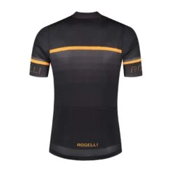 Rogelli Hero 2 Sykkeltrøye Svart/oransje -Endura Sykler Butikk Rogelli Hero 2 Cykeltroeje SortOrang 1678449484 01