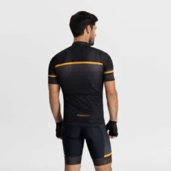 Rogelli Hero 2 Sykkeltrøye Svart/oransje -Endura Sykler Butikk Rogelli Hero 2 Cykeltroeje SortOrang 1678449484 04