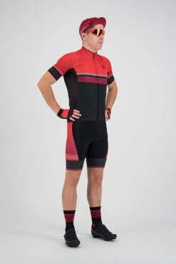 Rogelli Hero Bibshorts Med Innlegg Svart/Rød -Endura Sykler Butikk Rogelli Hero Bibshorts med Indlaeg So 1647266437 02