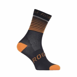Rogelli Hero Sykkelsokker Sort/Oransj