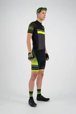 Rogelli Hero Trøye - Gul / Svart -Endura Sykler Butikk Rogelli Hero Jersey Gul Sort 1647006844 02