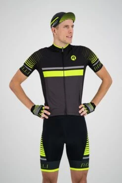 Rogelli Hero Trøye - Gul / Svart -Endura Sykler Butikk Rogelli Hero Jersey Gul Sort 1647006844 03