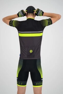 Rogelli Hero Trøye - Gul / Svart -Endura Sykler Butikk Rogelli Hero Jersey Gul Sort 1647006844 04