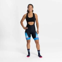 Rogelli Impress 2 Bibshorts Kvinner Svart/rosa/blå -Endura Sykler Butikk Rogelli Impress 2 Bibshorts Kvinder 1678635899 02