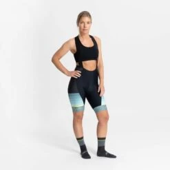 Rogelli Impress 2 Bibshorts Kvinner Svart/mintgrønn -Endura Sykler Butikk Rogelli Impress 2 Bibshorts Kvinder 1678636312 02