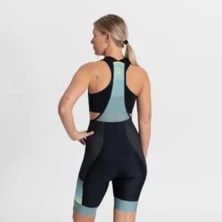 Rogelli Impress 2 Bibshorts Kvinner Svart/mintgrønn -Endura Sykler Butikk Rogelli Impress 2 Bibshorts Kvinder 1678636312 04