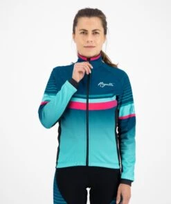 Rogelli Impress Sykkeljakke - Blå /Rosa -Endura Sykler Butikk Rogelli Impress Cykeljakke Blaa P 1597670565 02