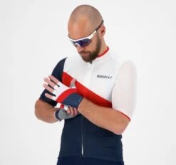 Rogelli Kai Sykkelhansker Blå/Rød/Hvit 6 Rogelli Kai Sykkelhansker Blå/Rød/Hvit -Endura Sykler Butikk Rogelli Kai Cykelhandsker BlaaRoed 1614847154 01