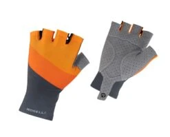 Rogelli Kai Sykkelhansker - Blå/Oransj