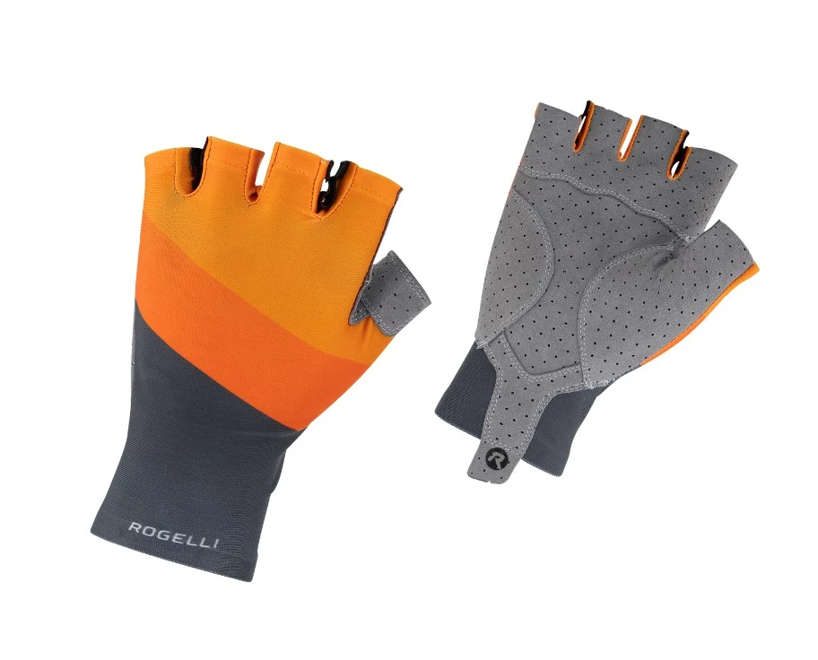 Rogelli Kai Sykkelhansker - Blå/Oransj 3 Rogelli Kai Sykkelhansker - Blå/Oransj