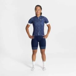 Rogelli Lily Sykkeltrøye Til Kvinner Blå/hvit -Endura Sykler Butikk Rogelli Lily Cykeltroeje Til Kvinder 1678643276 02