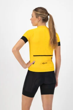 Rogelli Modesta Kortermet Trøye Til Kvinner Gul -Endura Sykler Butikk Rogelli Modesta Kortaermet Jersey til 1645438934 04