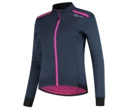 Rogelli Pesara Sykkeljakke - Blå / Rosa