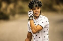 Rogelli Sprinkle Sykkelhansker - Hvit/Sort -Endura Sykler Butikk Rogelli Sprinkle Cykelhandsker Hvi 1615366872 02