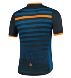 Rogelli Stripe Jersey - Blå / Oransj -Endura Sykler Butikk Rogelli Stripe Jersey Blaa Orange 1610111614 01