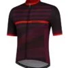 Rogelli Stripe Jersey - Bordeaux