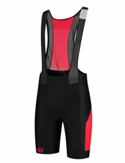 Rogelli Tyro Bibshorts - Sort / Rød