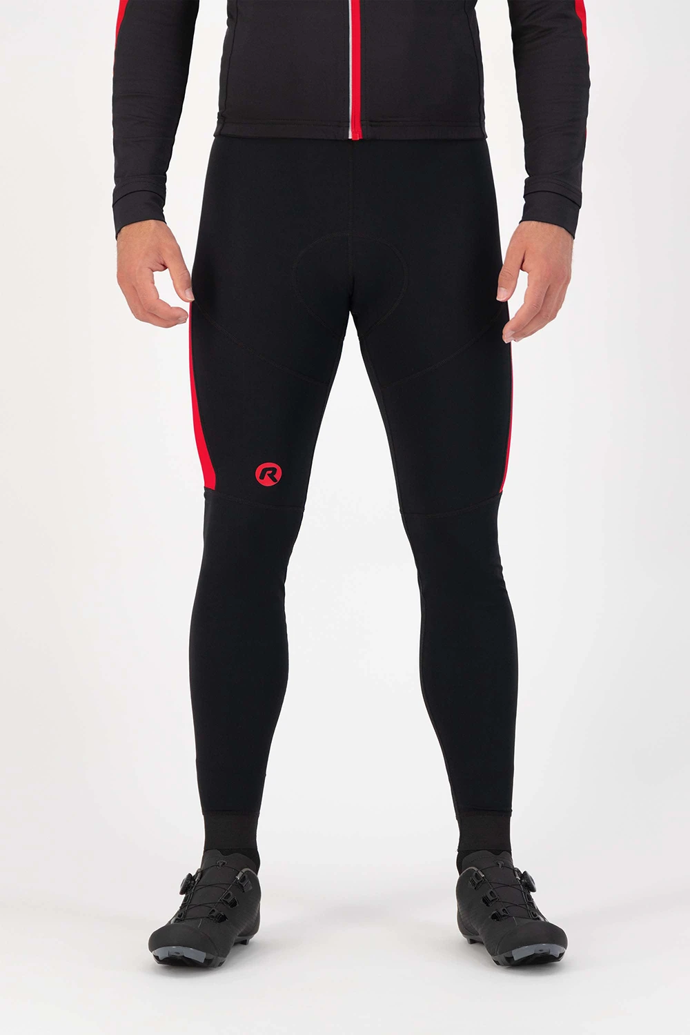 Rogelli Tyro Bibtight - Svart/Rød 5 Rogelli Tyro Bibtight - Svart/Rød - Bilde 3