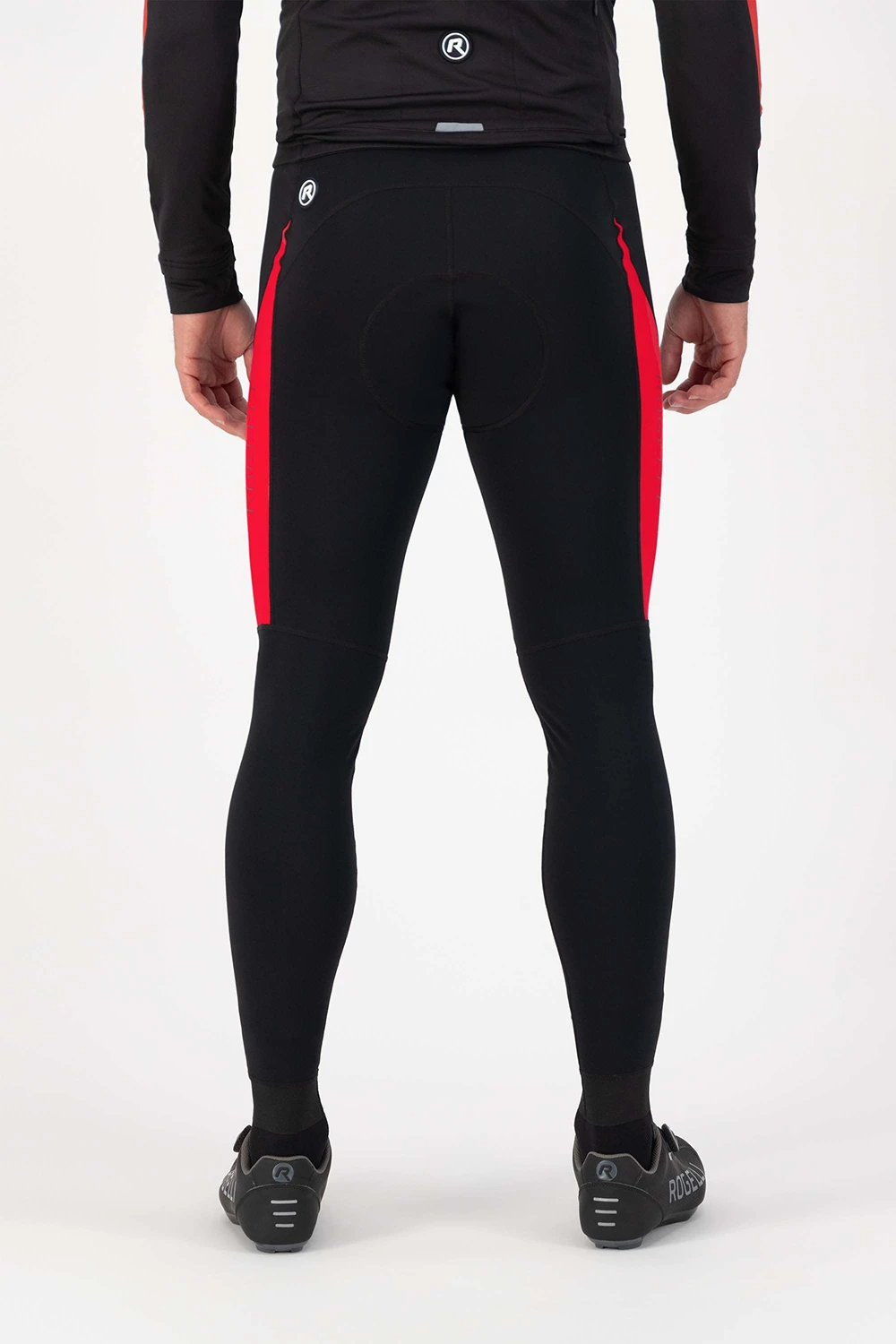 Rogelli Tyro Bibtight - Svart/Rød 6 Rogelli Tyro Bibtight - Svart/Rød - Bilde 4