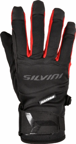 Silvini Fusaro Hansker Sort/Rød