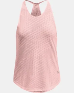 UNDER ARMOUR RUNCLIPSE TANK TOPP ROSA TIL KVINNER