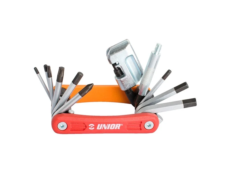 Unior Multitverktøy Euro13 Med 13 Funksjoner Rød 3 Unior Multitverktøy Euro13 Med 13 Funksjoner Rød
