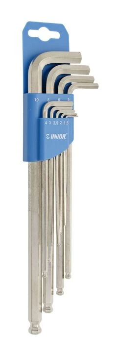 Unior Unbrakonøkkel Sett Med Kulehode 9 Deler