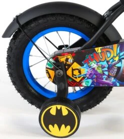 Volare Batman 12" Guttesykkel Med Støttehjul -Endura Sykler Butikk Volare Batman 12 drengecykel med st 1561562765 03