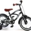 Volare Black Cruiser 14" Guttesykkel Med Støttehjul -Endura Sykler Butikk Volare Black Cruiser 14 drengecykel 1581516753