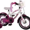 Volare Heart Cruiser Jentesykkel 12" Hvit/rosa -Endura Sykler Butikk Volare Heart Cruiser Pigecykel 12 H 1593777689