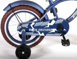 Volare Blue Cruiser 14" Guttesykkel Med Støttehjul -Endura Sykler Butikk Volare blue cruiser 14 drengecykel 1534412664 03