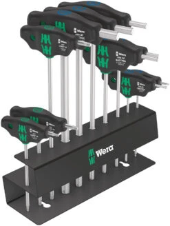 Wera Bicycle Set 6 Unbrako Og Torx T-Nøkkel Sett Med Holder