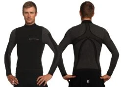 Xtreme X-TS4 Langermet Windstop Carbonundetrøye Sort