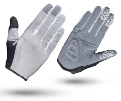 GripGrab Shark Sykkelhansker Dame Grå