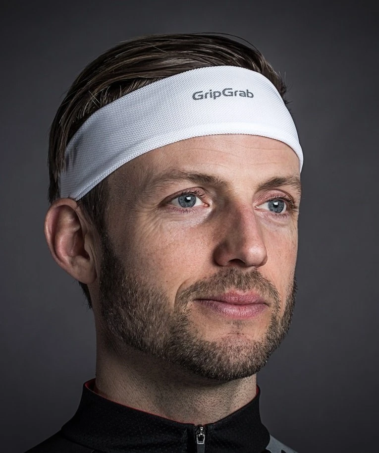 GripGrab Summer Sweatband Hvit 4 GripGrab Summer Sweatband Hvit - Bilde 2